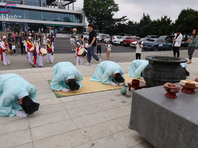 [2025] 남북화합통일기원제 및 줄다리기 시연행사 참석