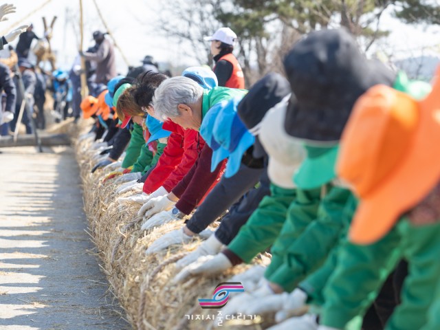 [2026] 기지시줄다리기 큰줄제작 1일차